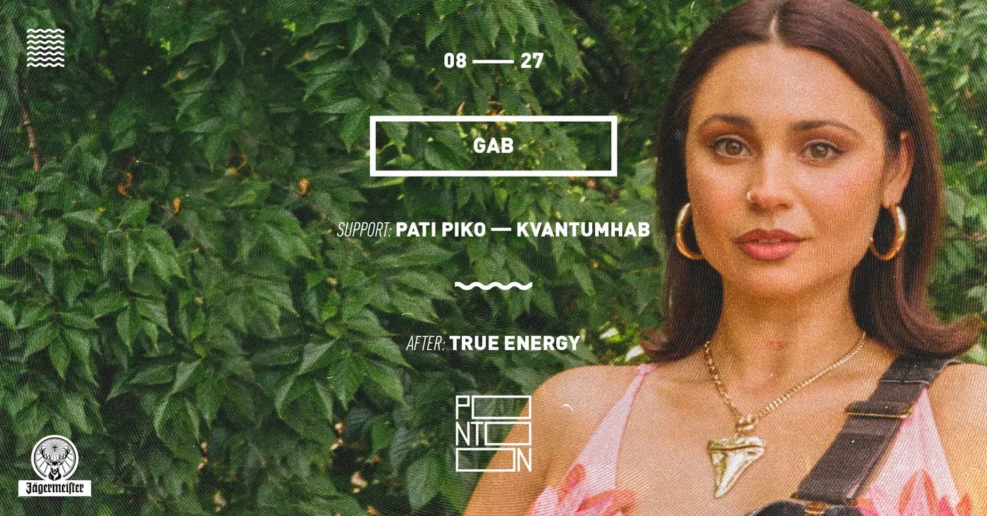 GAB | SUPPORT: PATI PIKO, KVANTUMHAB koncert Budapesten (PONTOON)