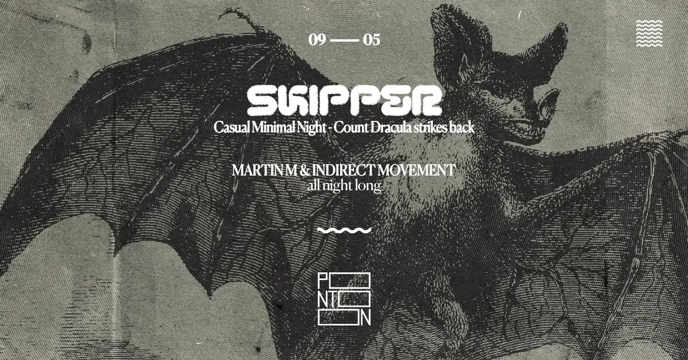 SKIPPER | MARTIN M & INDIRECT MOVEMENT ALL NIGHT LONG koncert Budapesten (PONTOON)