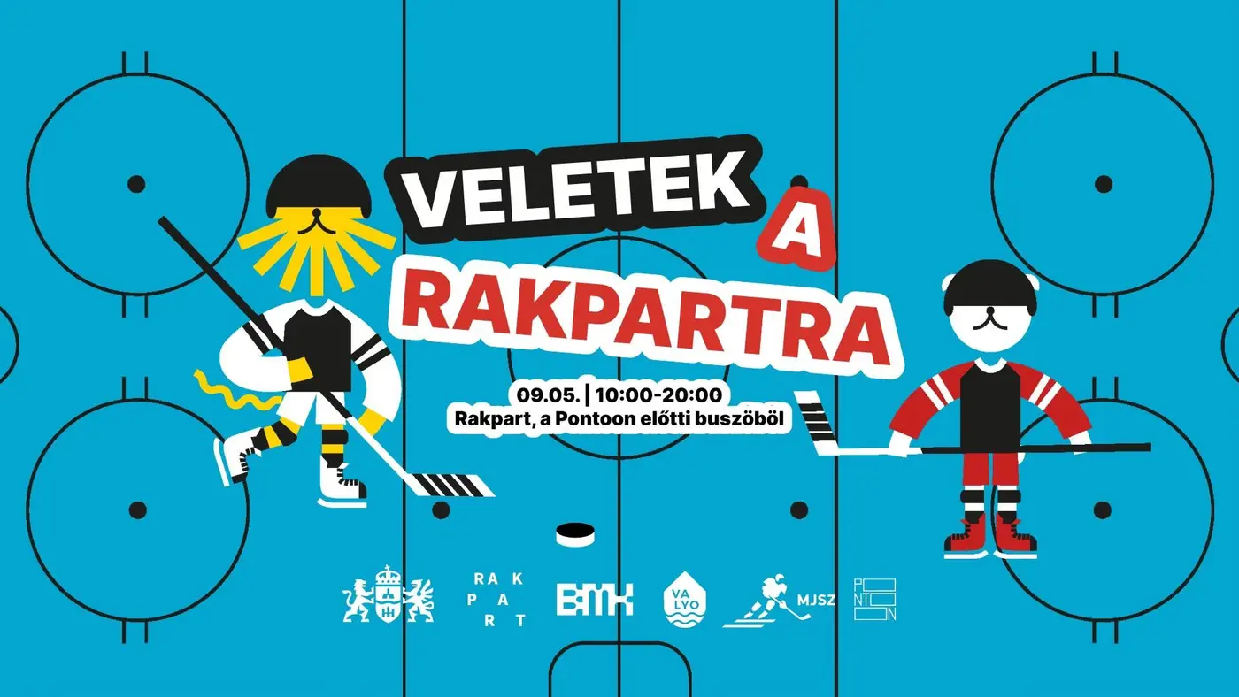 VELETEK A RAKPARTRA | JÉGKORONG × BUDAPEST koncert Budapesten (PONTOON)