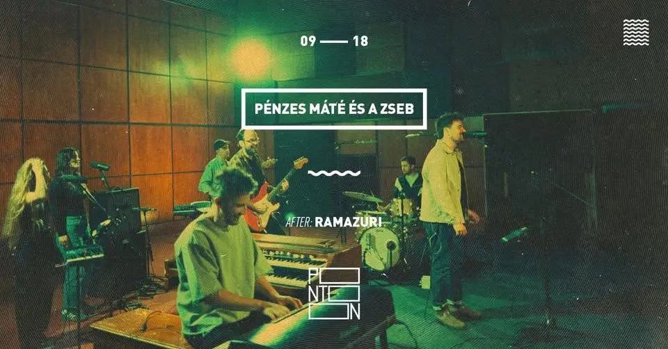 PÉNZES MÁTÉ ÉS A ZSEB koncert Budapesten (PONTOON)