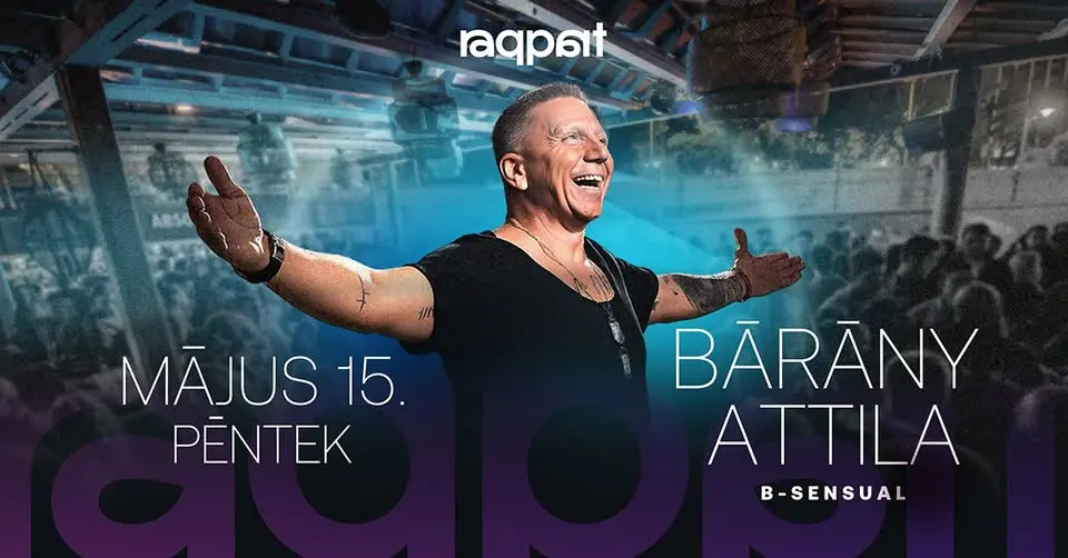 BÁRÁNY ATTILA 05.15. koncert Budapesten (Raqpart)