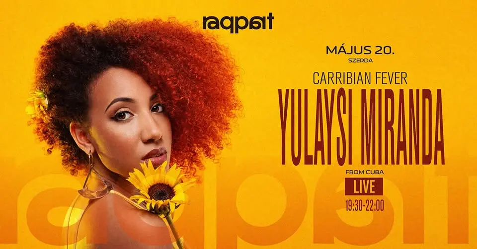YULAYSI MIRANDA Live 05.20. koncert Budapesten (Raqpart)