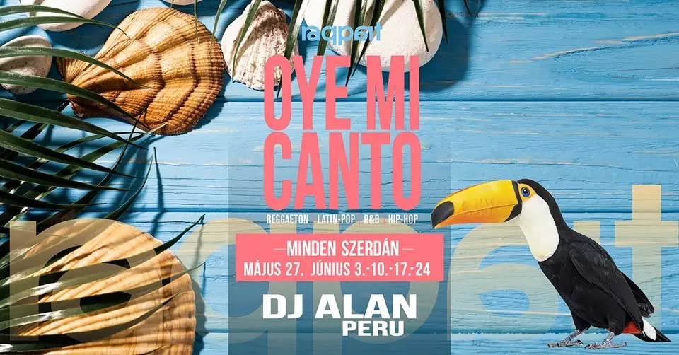 OYE MI CANTO 06.24. koncert Budapesten (Raqpart)