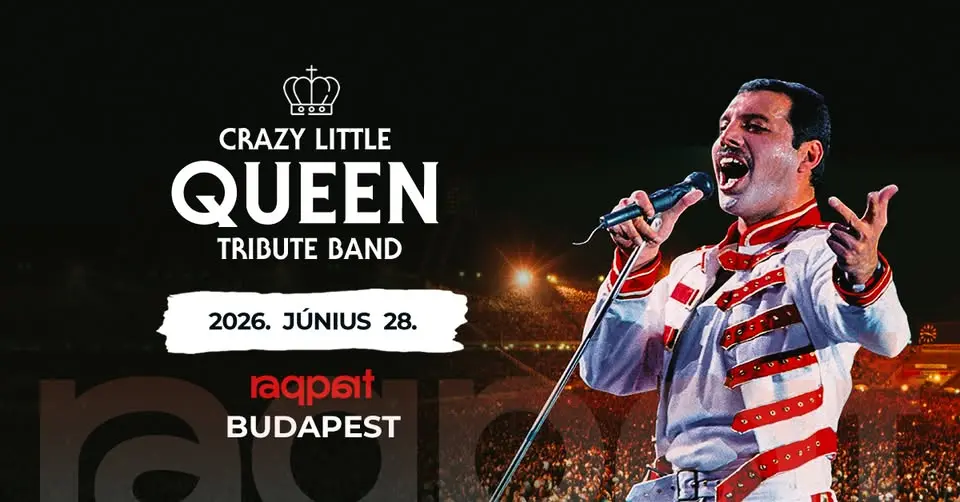 Crazy Little Queen Tribute Band 06.28. koncert Budapesten (Raqpart)