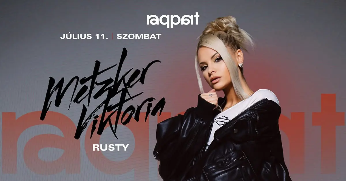 METZKER VIKTÓRIA 07.11. koncert Budapesten (Raqpart)