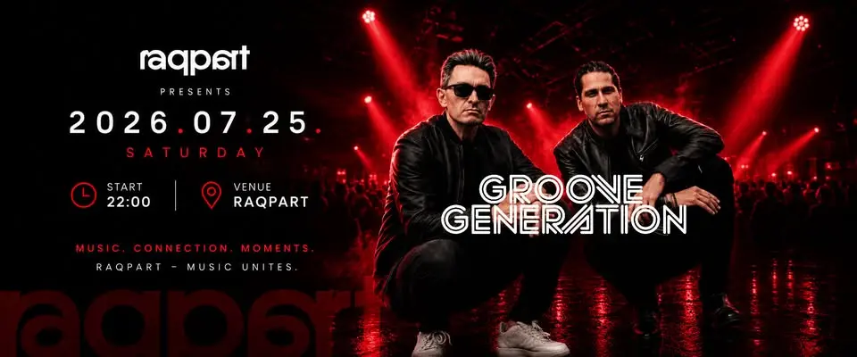 GROOVE GENERATION 07.25. koncert Budapesten (Raqpart)
