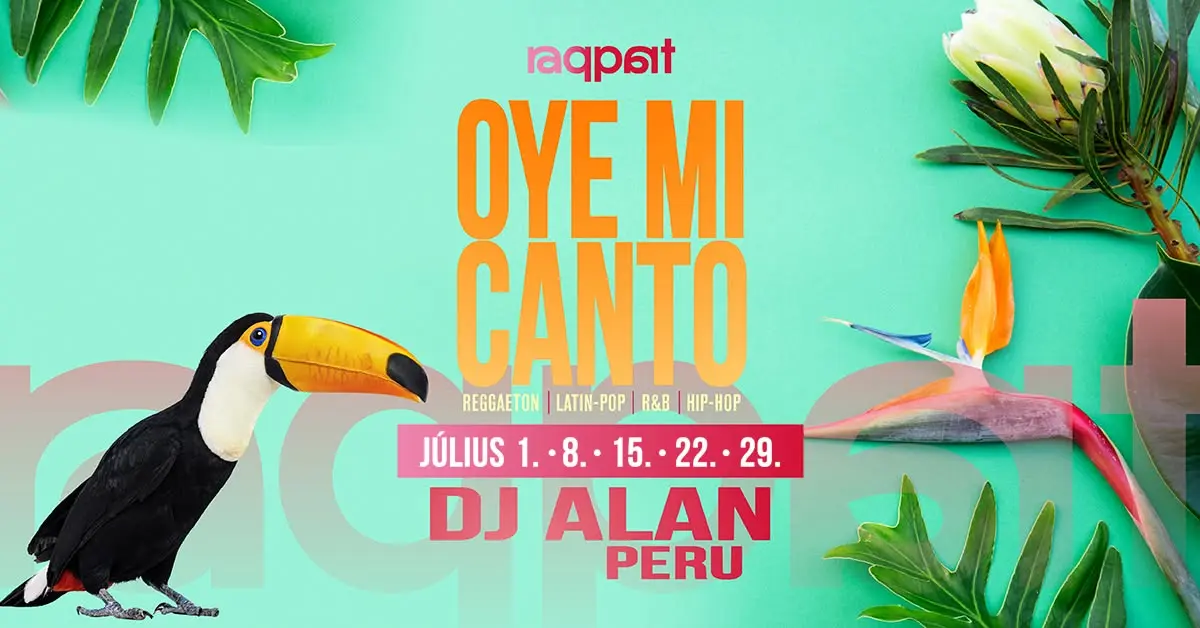 OYE MI CANTO 07.29. koncert Budapesten (Raqpart)