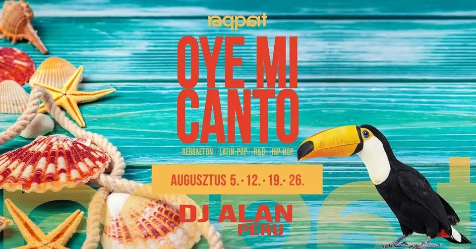 OYE MI CANTO 08.26. koncert Budapesten (Raqpart)