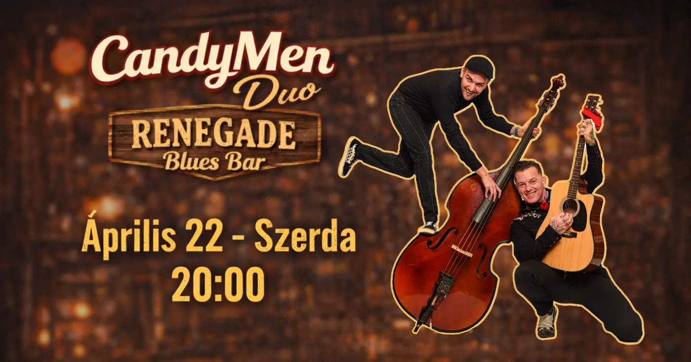 CandyMen Duo koncert Budapesten (Renegade Tattoo & Blues Bar)