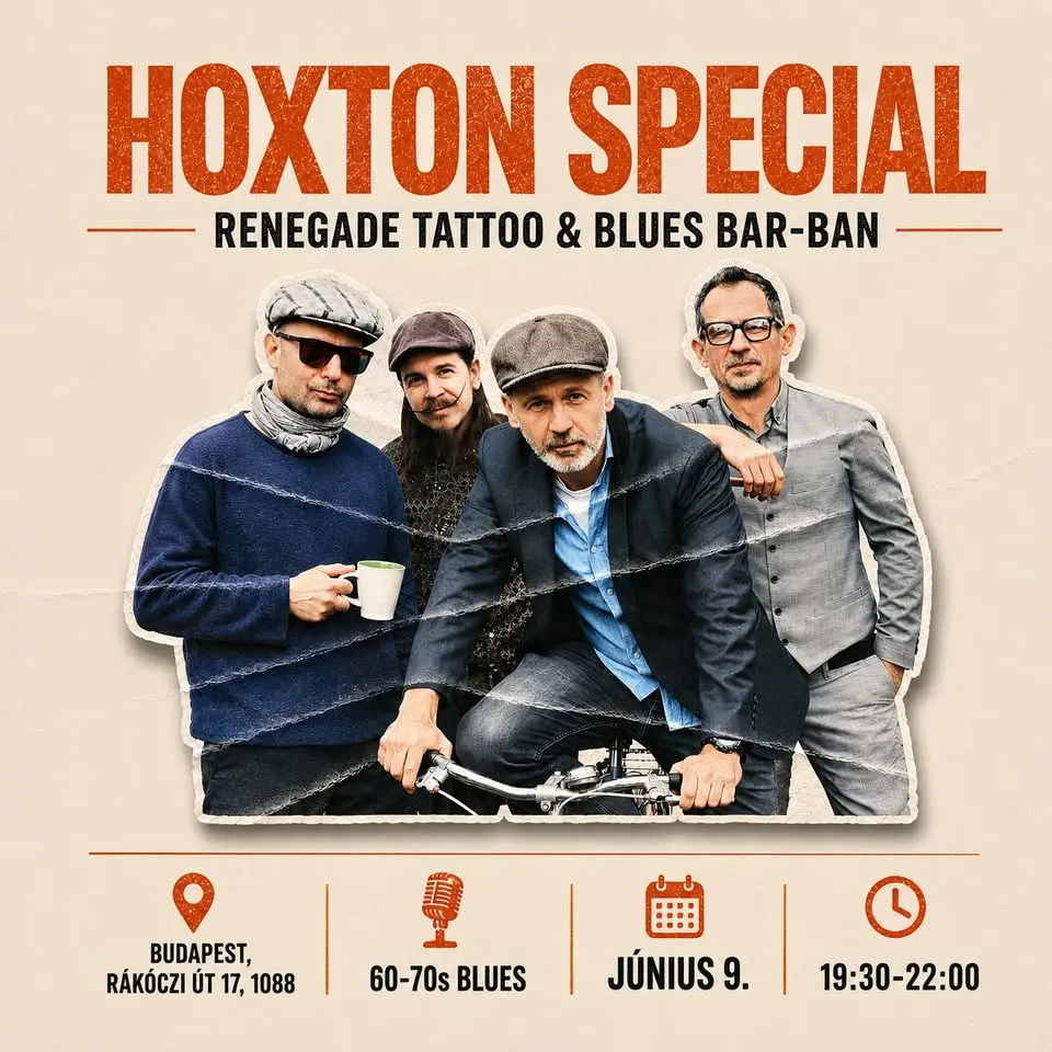 Hoxton Special koncert Budapesten (Renegade Tattoo & Blues Bar)