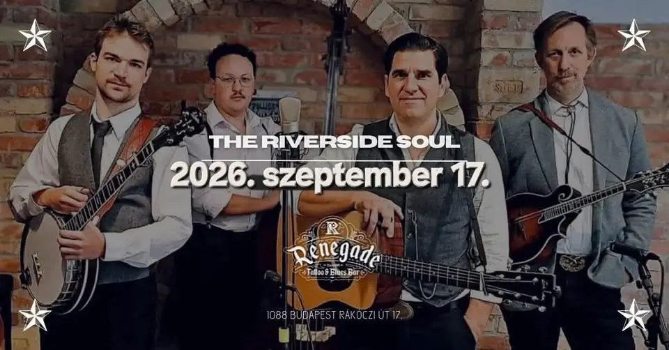 The Riverside Soul / Renegade Bar koncert Budapesten (Renegade Tattoo & Blues Bar)