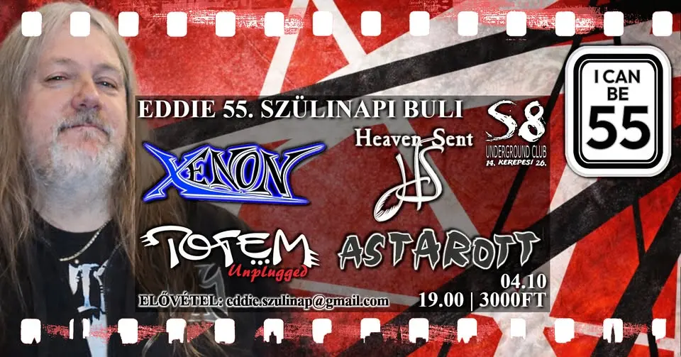 Eddie 55. Szülinapi Buli