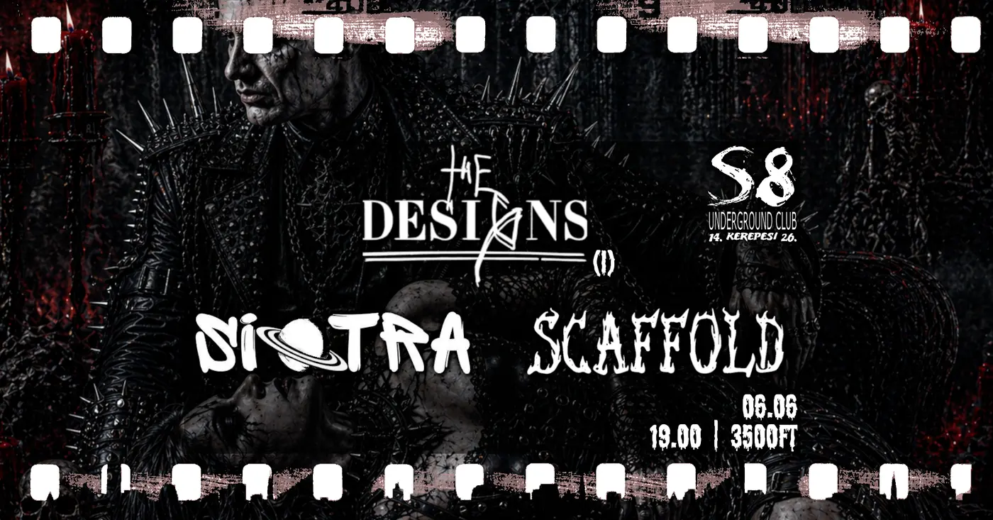 The Designs [I] | Scaffold | Siotra koncert Budapesten (S8 Underground Club)