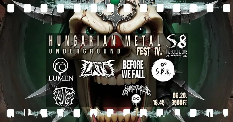 Hungarian Metal Underground Fest IV. koncert Budapesten (S8 Underground Club)