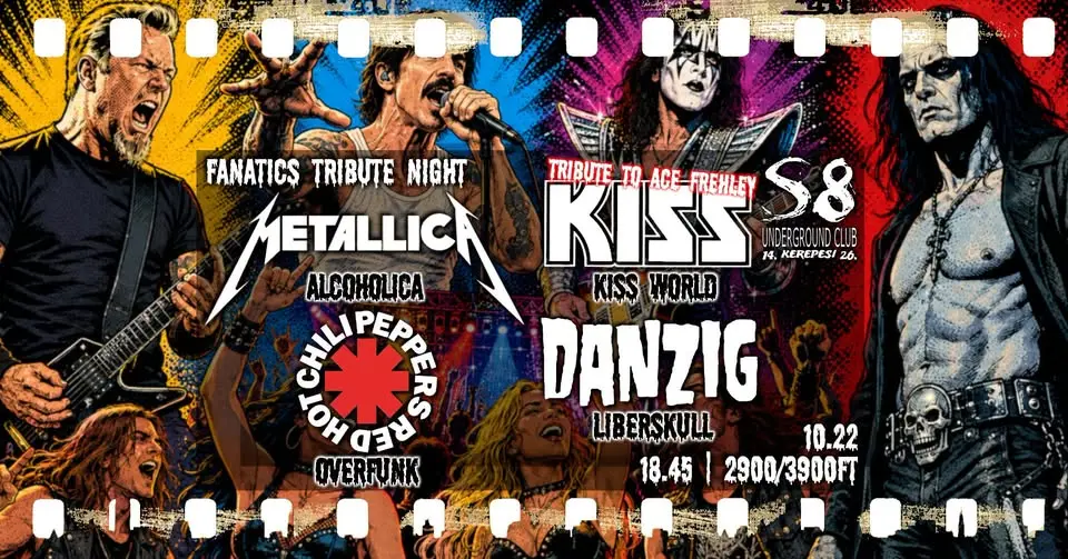 Fanatics Tribute Night koncert Budapesten (S8 Underground Club)