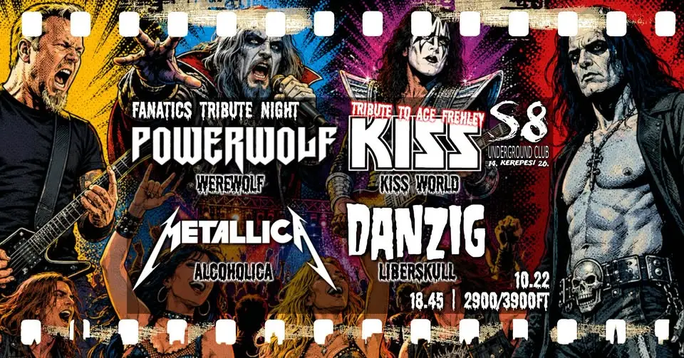 Fanatics Tribute Night koncert Budapesten (S8 Underground Club)