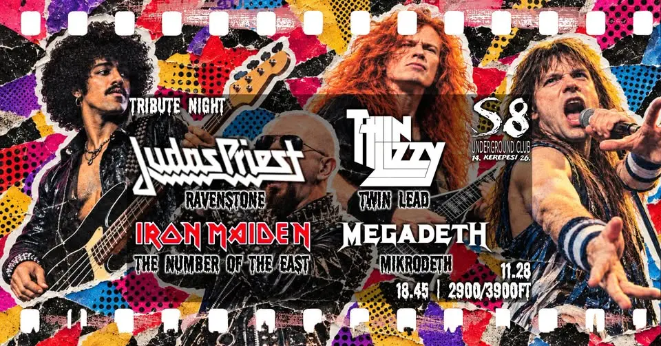 Tribute Night koncert Budapesten (S8 Underground Club)