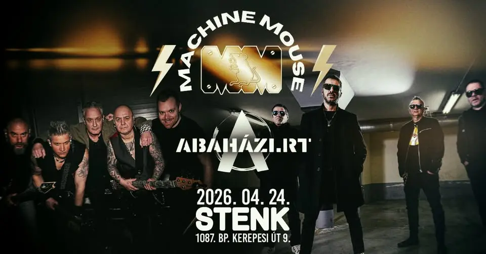 Machine Mouse & Abaházi.RT koncert – Stenk