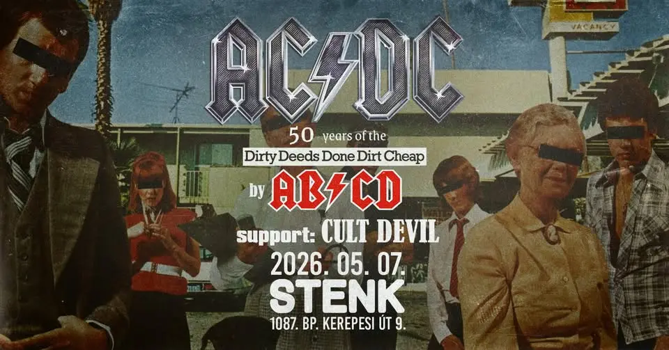 AC/DC by AB/CD - Dirty Deeds 50 💥The Cult by Cult Devil 💥 STENK 💥 Tribute Thrusday