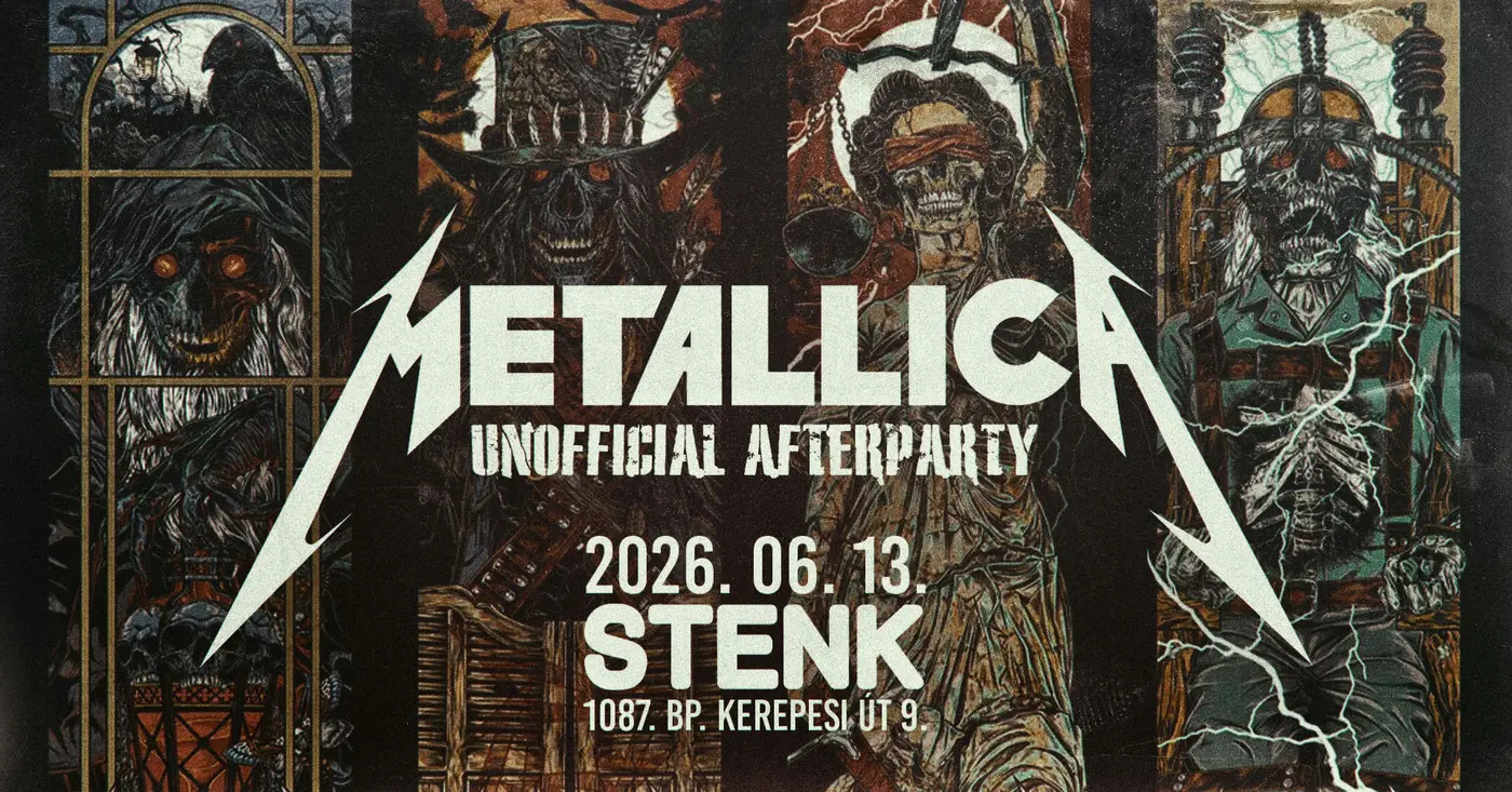 Metallica unofficial afterparty 🤘 STENK koncert Budapesten (Stenk)