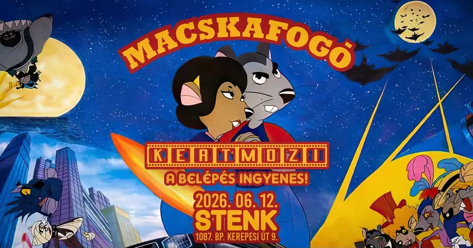 Macskafogó - Kertmozi // Budapest, Stenk 06.12. koncert Budapesten (Stenk)