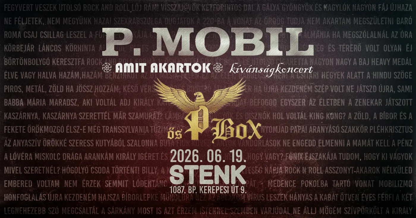 P. Mobil, Ős P. Box - 