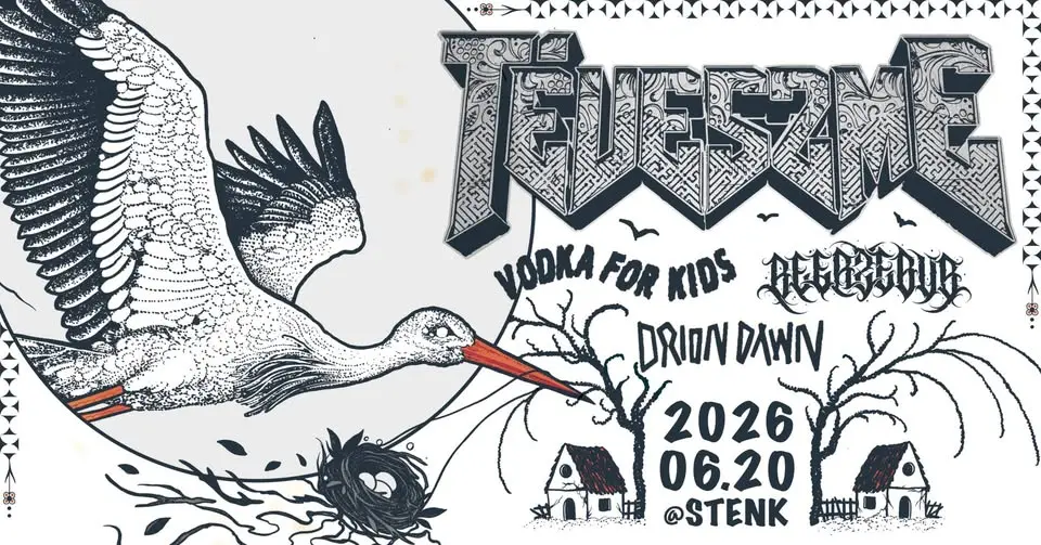Téveszme, Beerzebub, Vodka for Kids, Orion Dawn koncert Budapesten (Stenk)