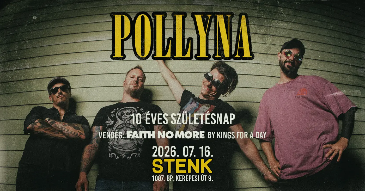 Nirvana by Pollyna - 10 éves születésnapi nagykoncert 💥 STENK koncert Budapesten (Stenk)