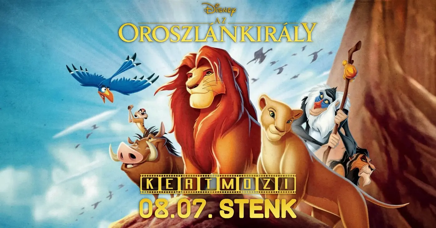 Az oroszlánkirály - Kertmozi // STENK, Budapest koncert Budapesten (Stenk)