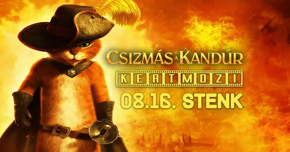 Csizmás, a kandúr - Kertmozi // STENK, Budapest koncert Budapesten (Stenk)