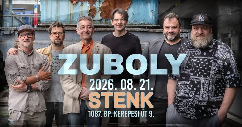 Zuboly koncert Budapesten – Stenk