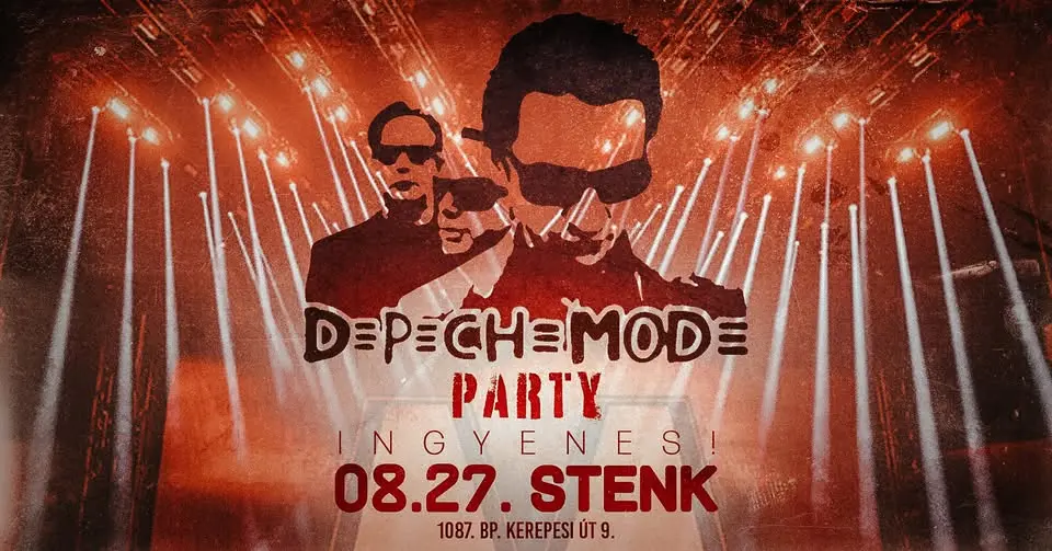Depeche Mode Video Disco koncert Budapesten (Stenk)