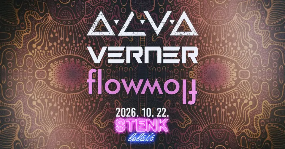 Flowwolf, Verner, Alva koncert Budapesten (Stenk)