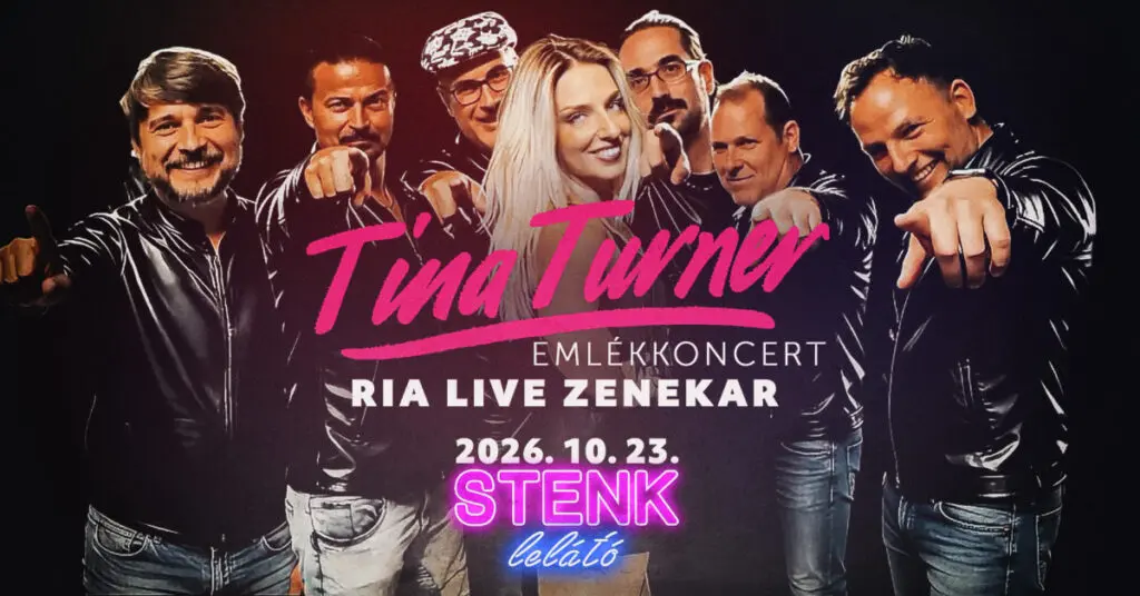 Tina Turner Emlékkoncert by Ria Live Zenekar – STENK Lelátó koncert Budapesten (Stenk)