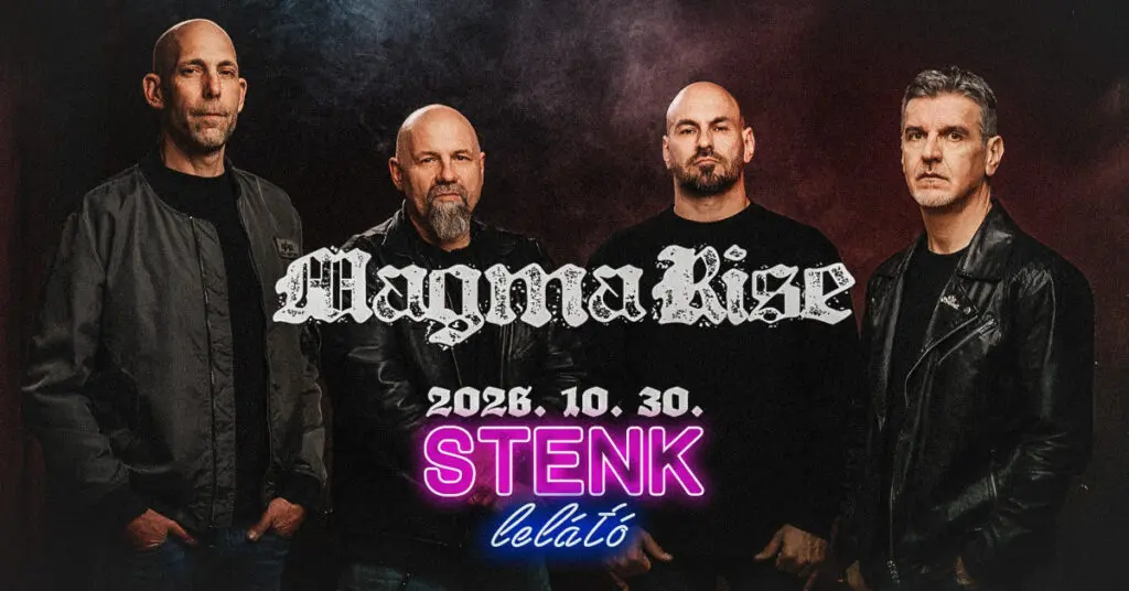 Magma Rise, vendég: Left Cold to Wilt – STENK Lelátó koncert Budapesten (Stenk)