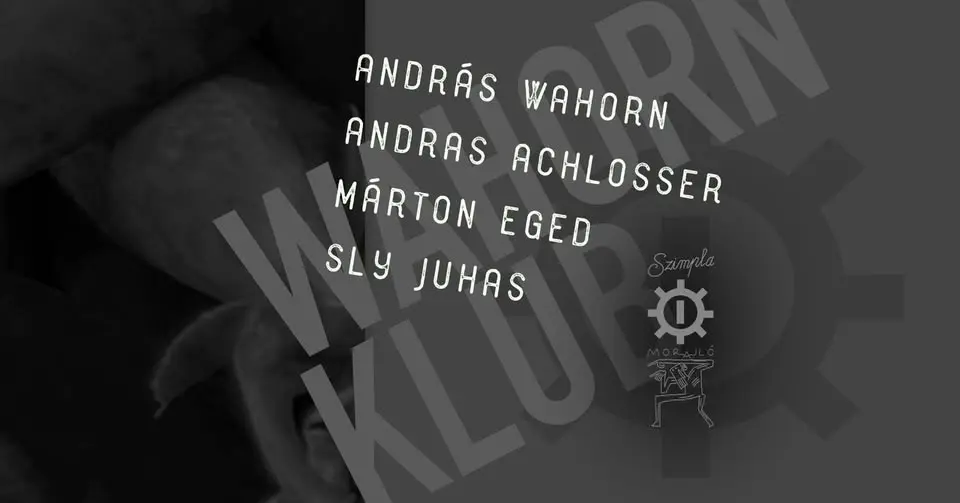WAHORN KLUB - music for the brave tourists @Szimpla 2026.05.21. koncert Budapesten (Szimpla)