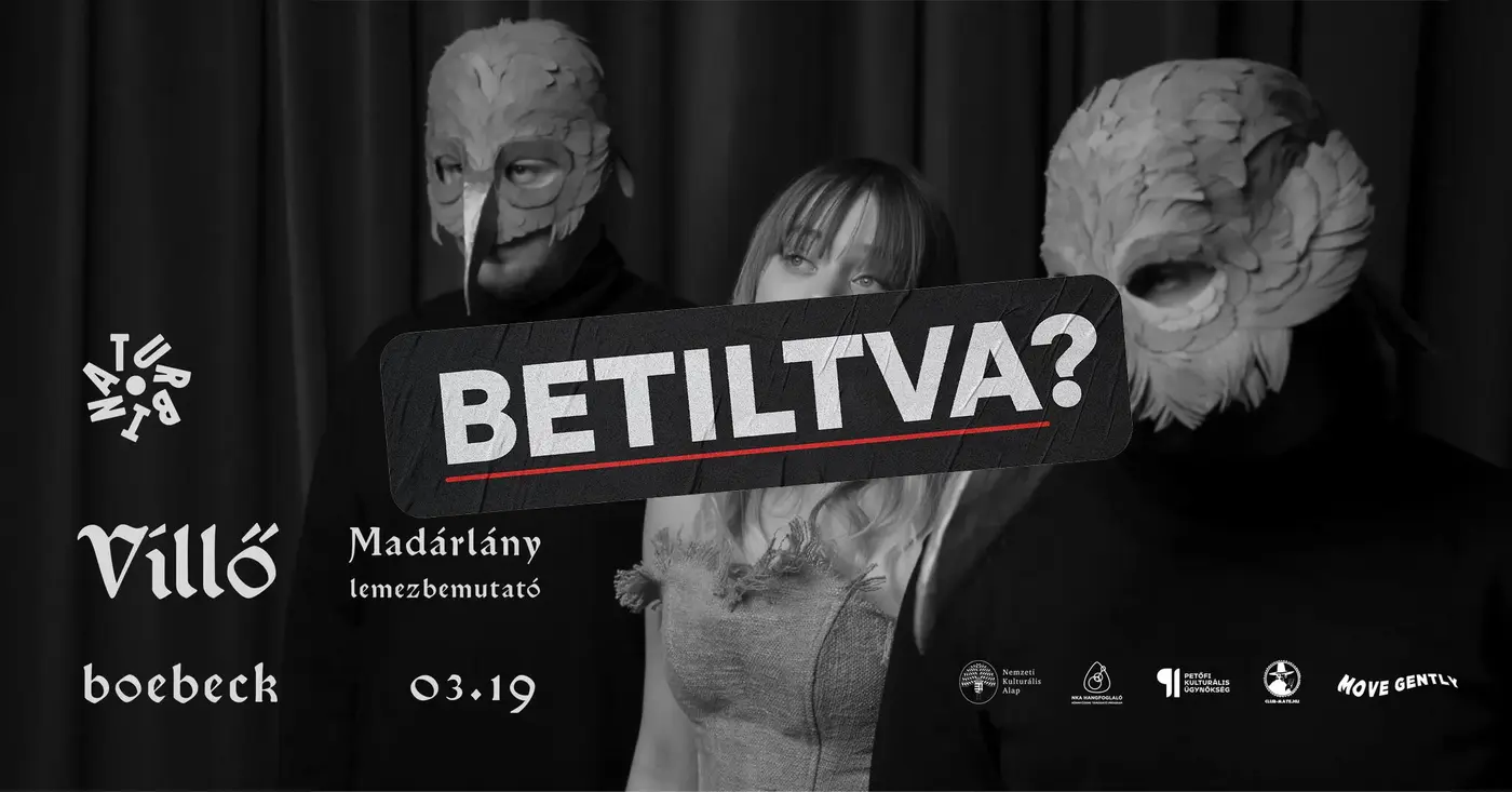 Villő Lemezbemutató, vendég: boebeck