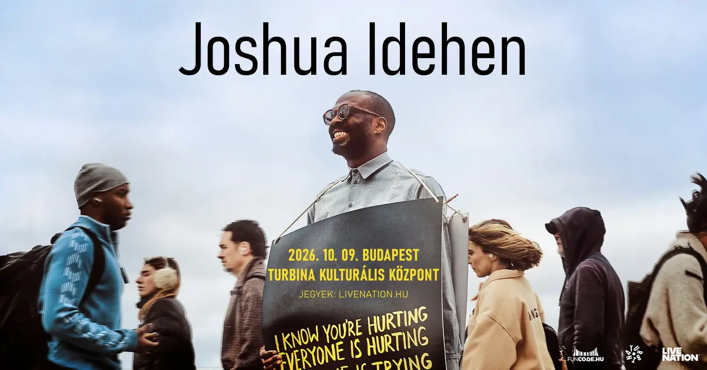 JOSHUA IDEHEN koncert Budapesten (Turbina Budapest)