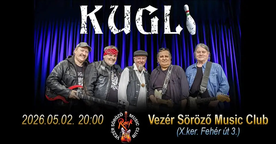 KUGLI koncert Budapesten (Vezér Söröző Music Club)