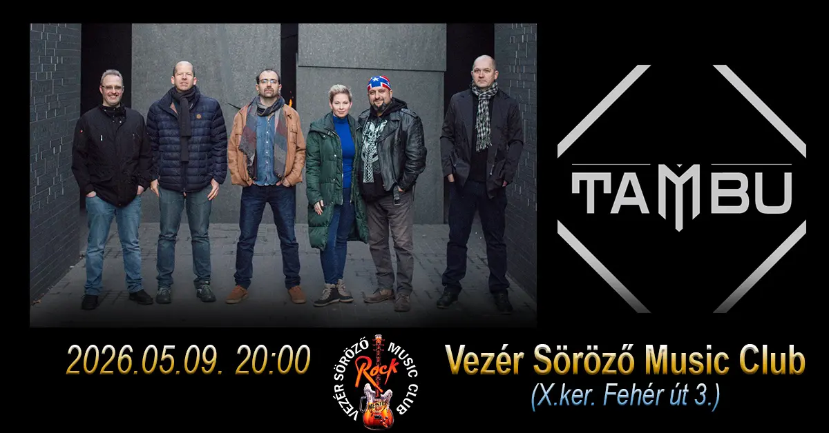 TAMBU - TOTO TRIBUTE BAND koncert Budapesten (Vezér Söröző Music Club)