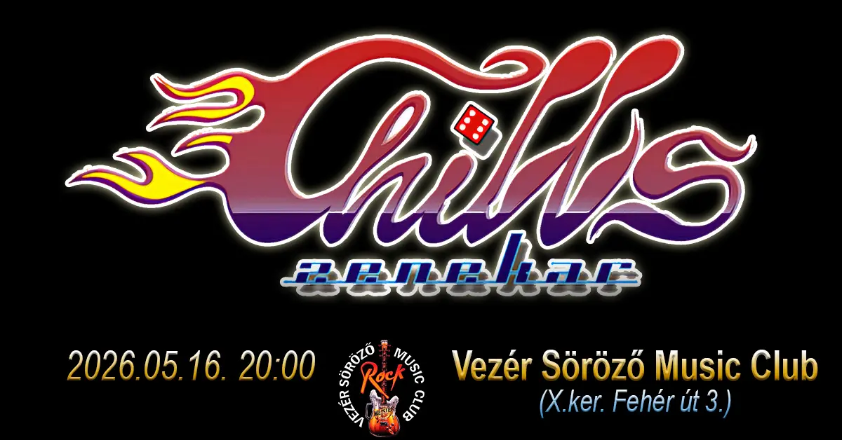 CHILLS koncert Budapesten (Vezér Söröző Music Club)