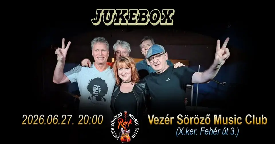 JUKEBOX koncert Budapesten – Vezér Söröző Music Club