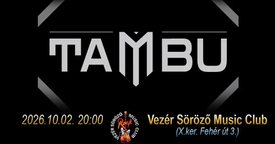 TAMBU TOTO TRIBEUTE BAND koncert Budapesten (Vezér Söröző Music Club)