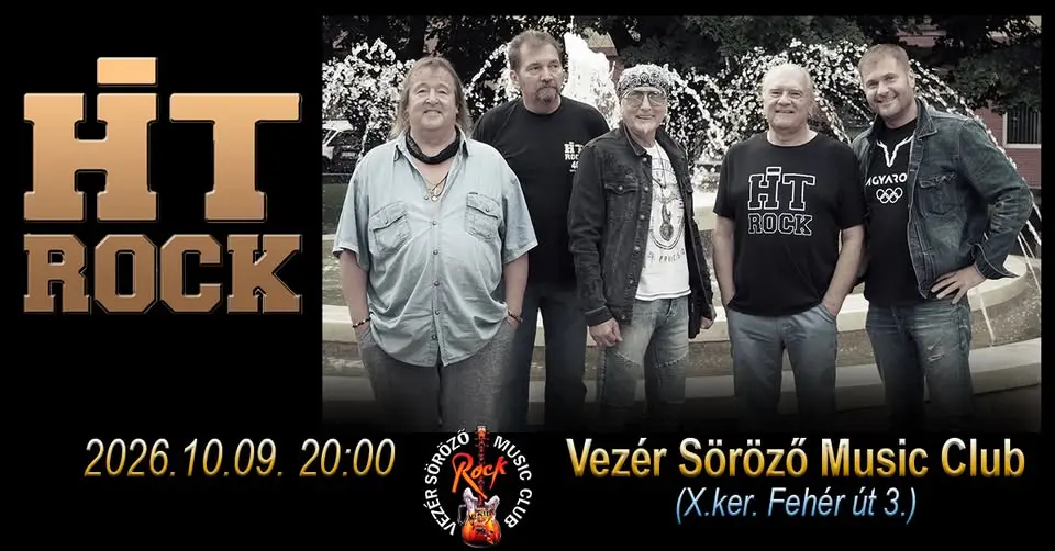 HITROCK koncert Budapesten (Vezér Söröző Music Club)