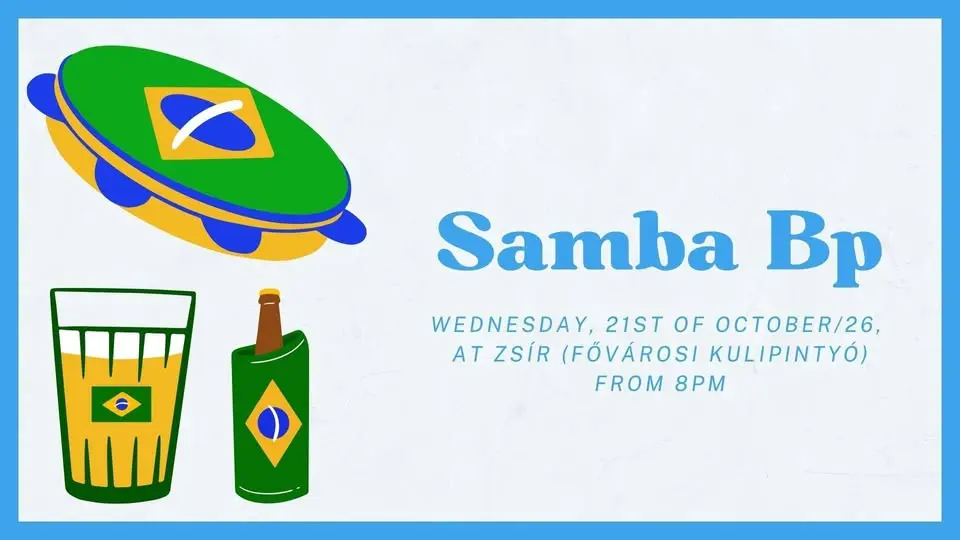 Samba Bp 🇧🇷 koncert Budapesten (Zsír)